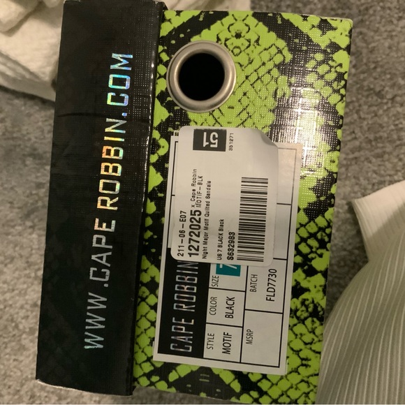 Black sandals high heel - Picture 3 of 5